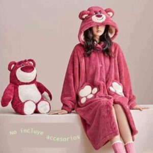 Bata polar de personajes talla adulto (mayoreo)