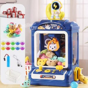 MAQUINA DE GARRA PELUCHES Y PELOTAS DE JUGUETE