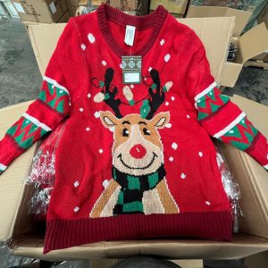 UGLY SWETER NAVIDEÑO (SUETER CON LUZ LED MAYOREO)