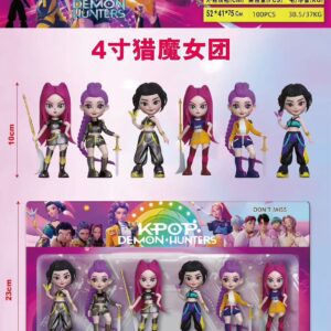 Muñecas K-Pop  Blíster con 6 muñecas - Mayoreo